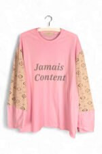 Pink Jamais Content Top