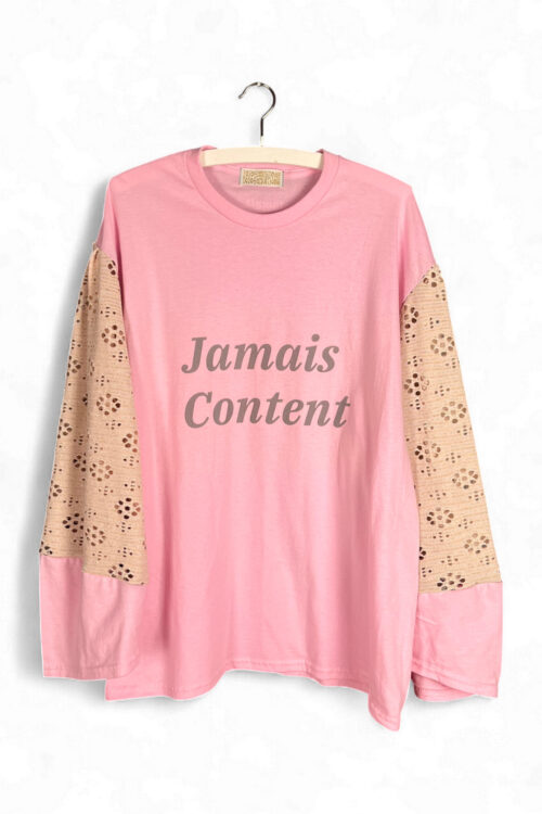 Pink Jamais Content Top