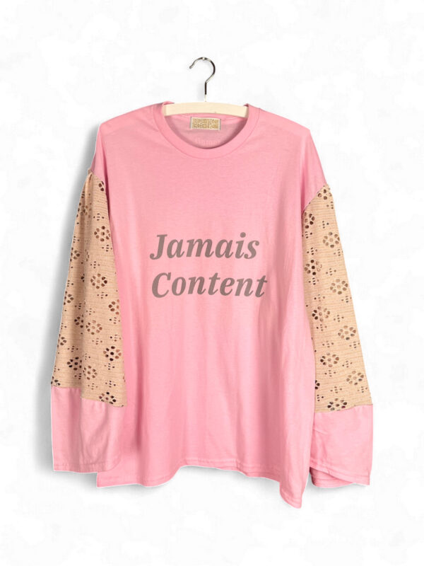Pink Jamais Content Top