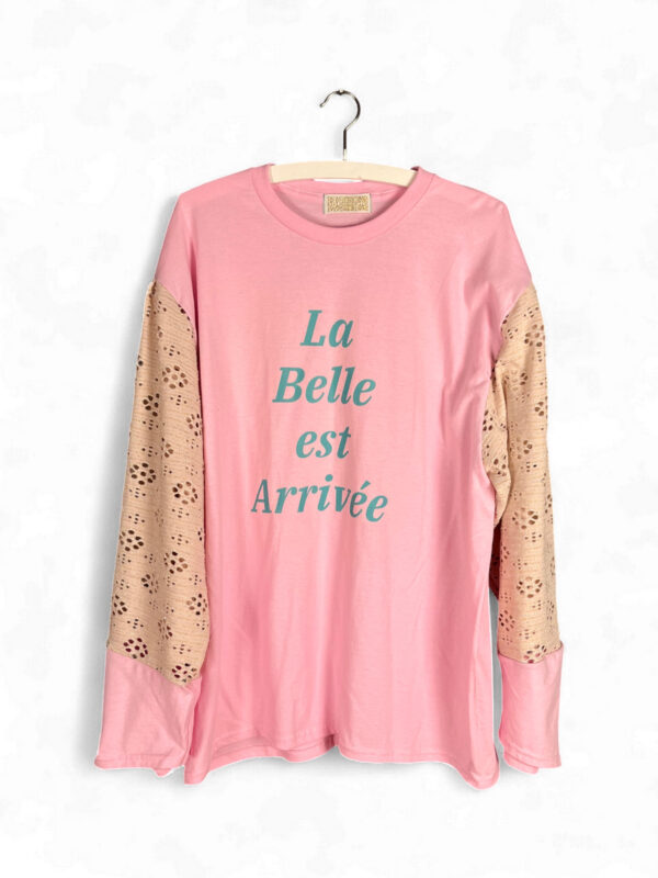 Pink La Belle est arrivée Top