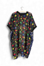 Reversible Top with Star and Chain Vintage Foulards