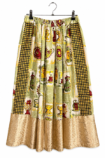 Green Vintage Print Pants Green Vintage Print Pants