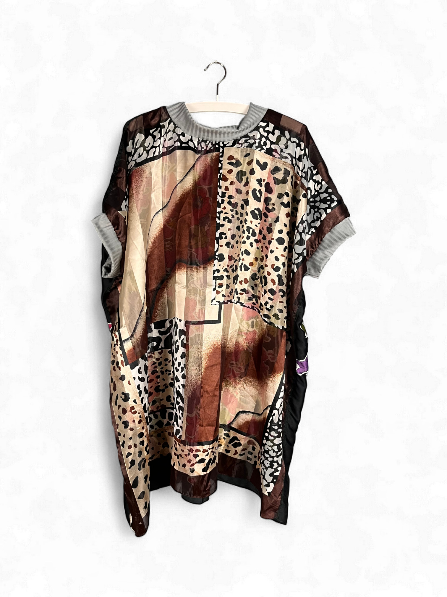 Reversible Top with Vintage Foulards Reversible Top with Vintage Foulards