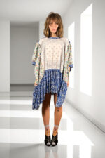 Bandana Patchwork Top in Blue and Floral Mix Bandana Patchwork Top in Blue and Floral Mix