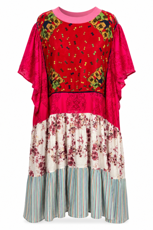 Raspberry Teddy Parade Dress Raspberry Teddy Parade Dress