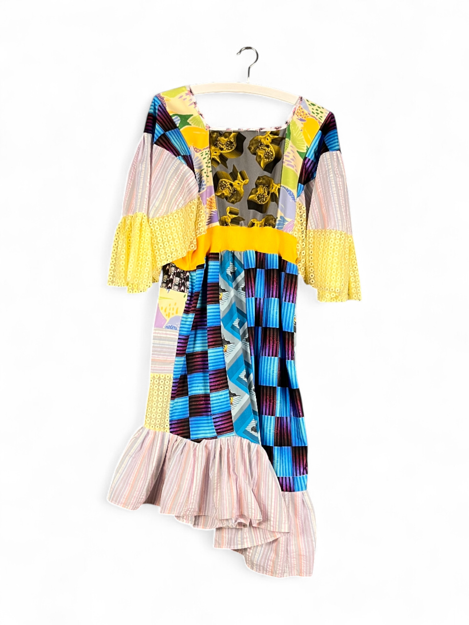 Creative Patchwork Deer Dress Creative Patchwork Deer Dress