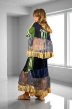 Bandana Patchwork Top in Blue and Floral Mix Bandana Patchwork Top in Blue and Floral Mix