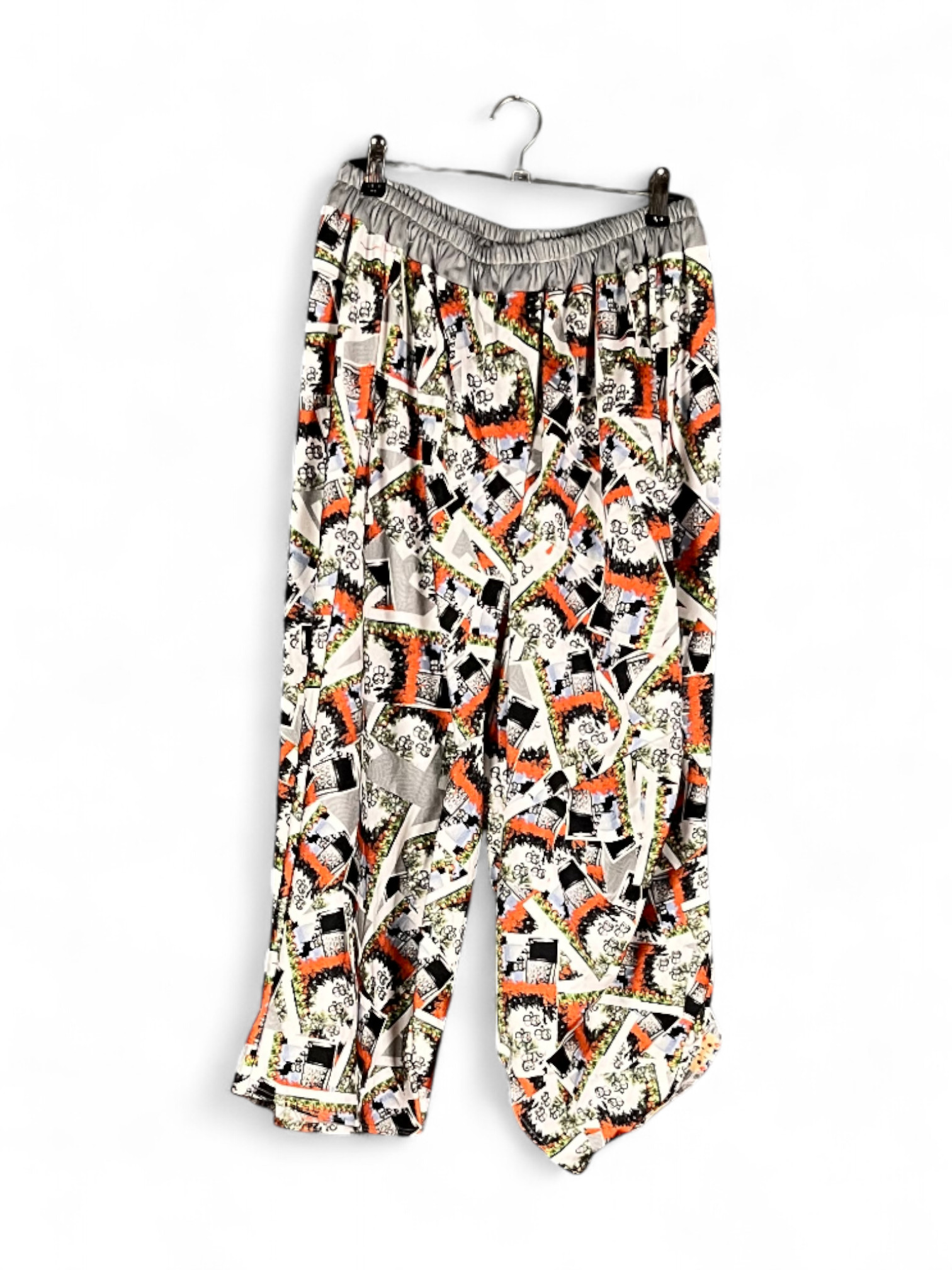 Graphic Collage Pants Multicolor Graphic Collage Pants Multicolor