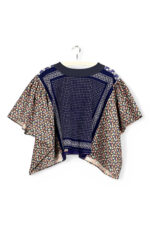 Floral Patchwork Orange Bloom Top Floral Patchwork Orange Bloom Top