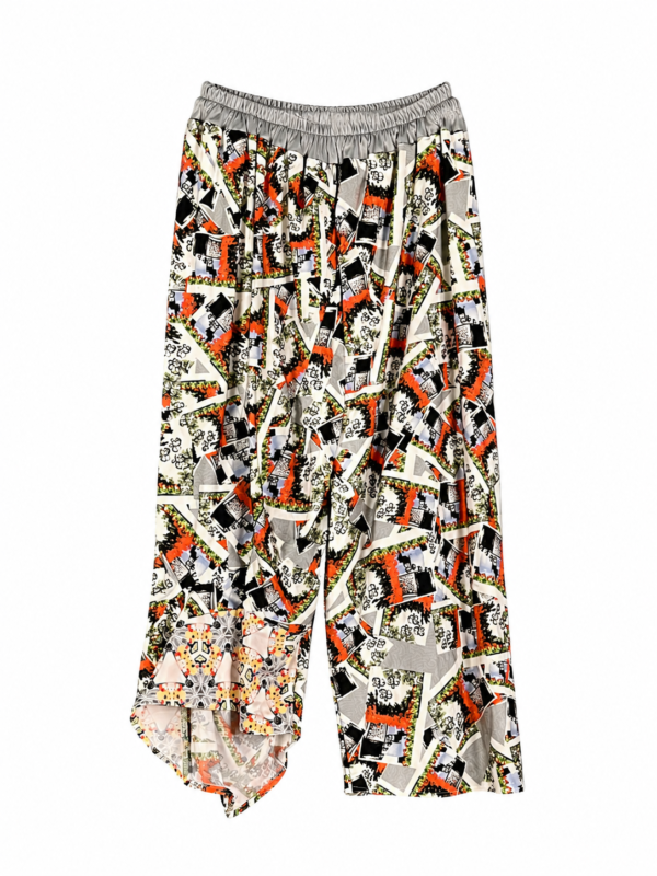 Graphic Collage Pants Multicolor Graphic Collage Pants Multicolor