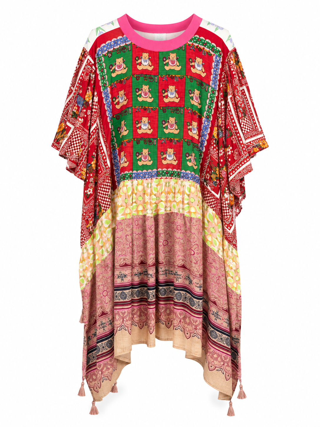Teddy Picnic Patchwork Dress Teddy Picnic Patchwork Dress