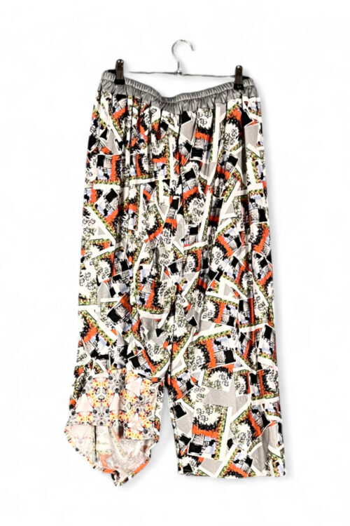Graphic Collage Pants Multicolor Graphic Collage Pants Multicolor