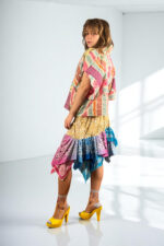 Lips Print Maxi Skirt Red Pink Lips Print Maxi Skirt Red Pink