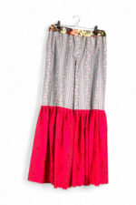 Floral Stripe Pants Pink Red Floral Stripe Pants Pink Red