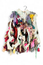 Upcycled Rag Sculpture Bolero Multicolor Upcycled Rag Sculpture Bolero Multicolor