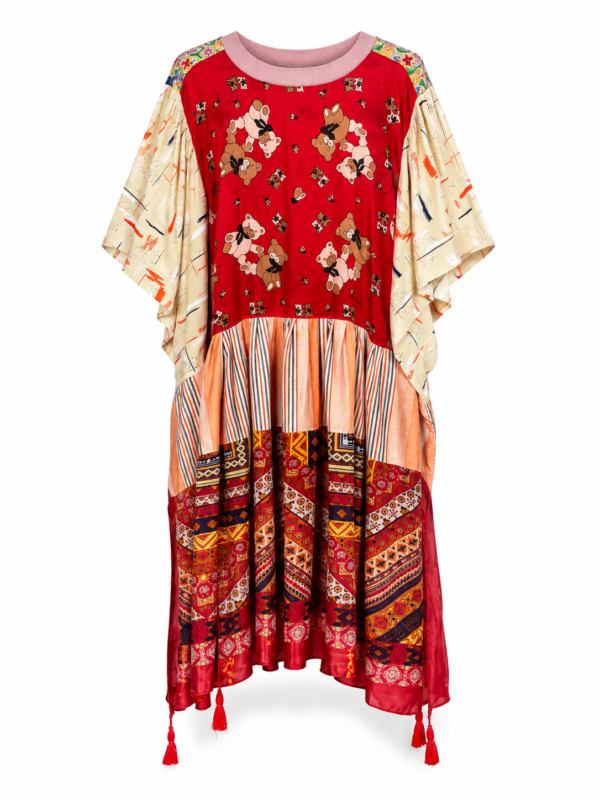 Teddy Caravan Patchwork Dress Teddy Caravan Patchwork Dress