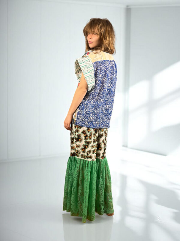 Graphic Collage Pants Multicolor Graphic Collage Pants Multicolor