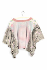 Floral Patchwork Orange Bloom Top Floral Patchwork Orange Bloom Top