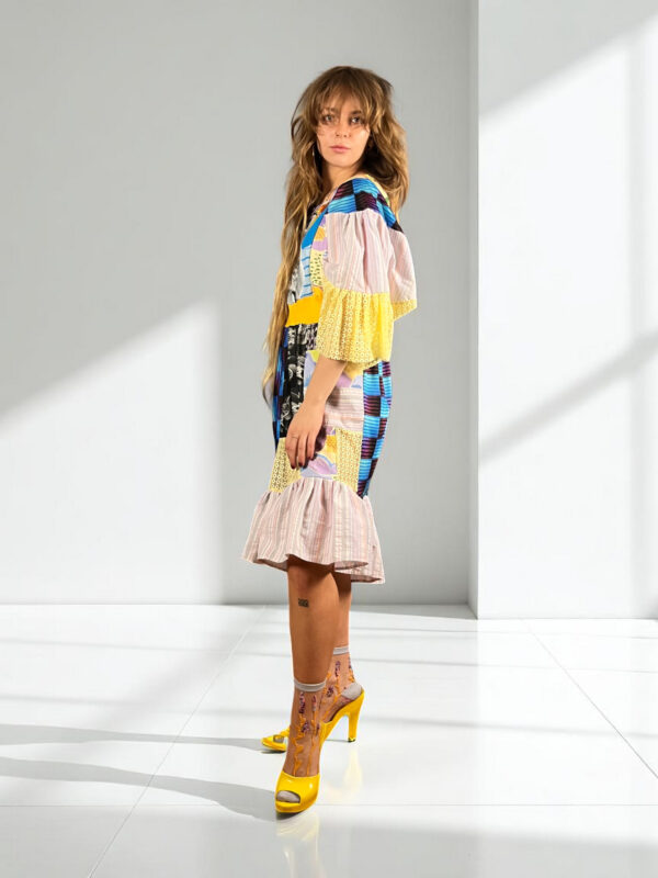 Creative Patchwork Deer Dress Creative Patchwork Deer Dress