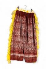 Upcycled Patchwork Pants with Thai Silk and Vintage Scarf Upcycled Patchwork Pants with Thai Silk and Vintage Scarf