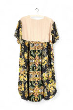 Floral Graphic Collage Dress