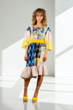 Creative Patchwork Deer Dress Creative Patchwork Deer Dress