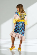 Creative Patchwork Deer Dress Creative Patchwork Deer Dress