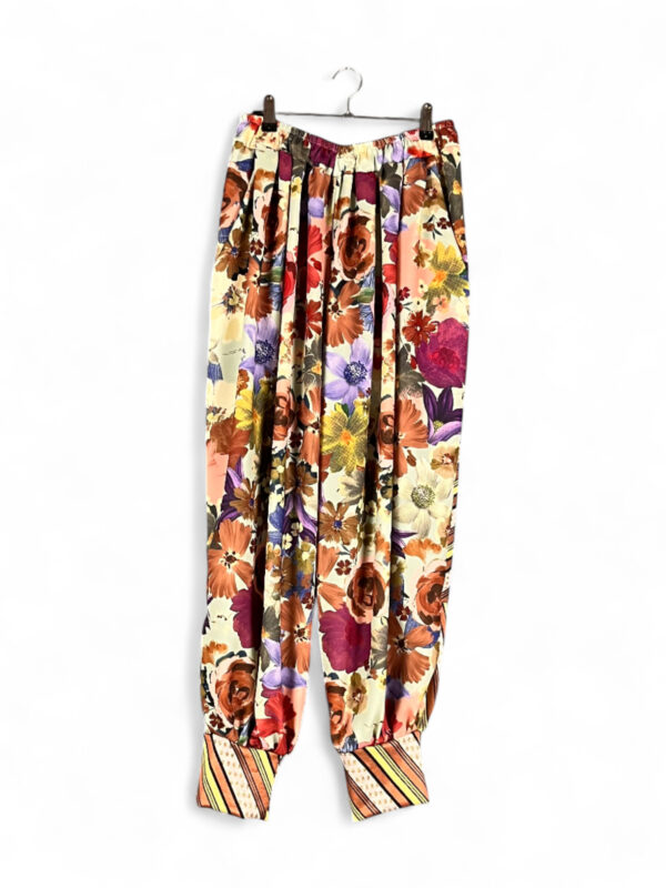 Floral Cotton Pants Autumn Bloom Floral Cotton Pants Autumn Bloom