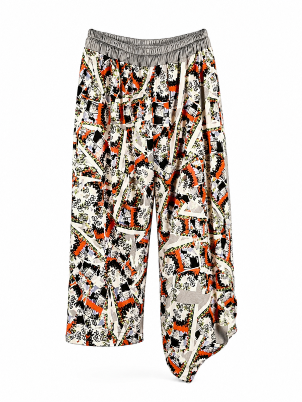Graphic Collage Pants Multicolor Graphic Collage Pants Multicolor