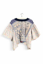 Floral Patchwork Orange Bloom Top Floral Patchwork Orange Bloom Top