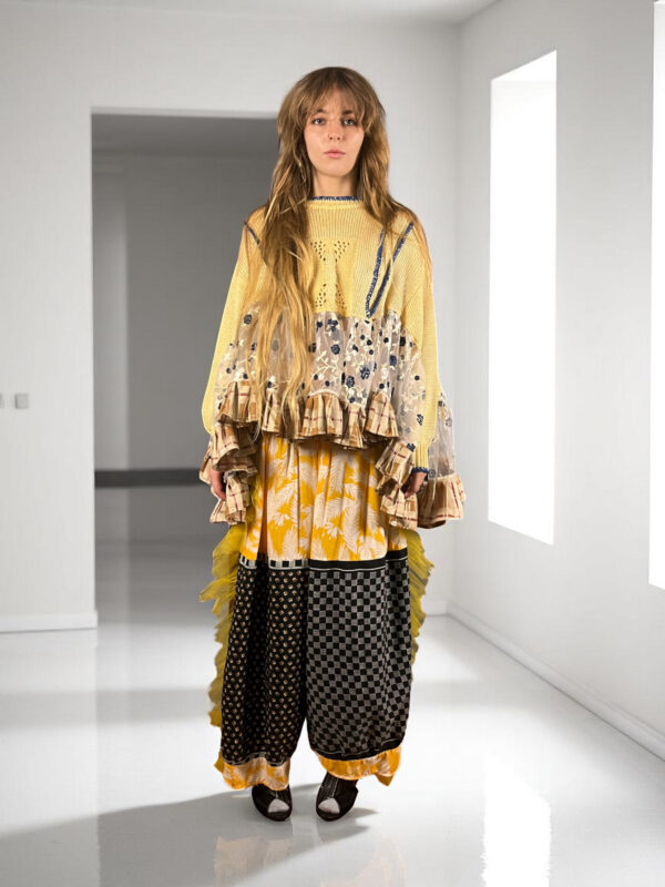 Graphic Collage Pants Multicolor Graphic Collage Pants Multicolor