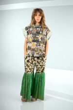 Graphic Collage Pants Multicolor Graphic Collage Pants Multicolor