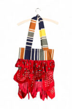 Red Bandana Ruffle Tote Bag Red Bandana Ruffle Tote Bag