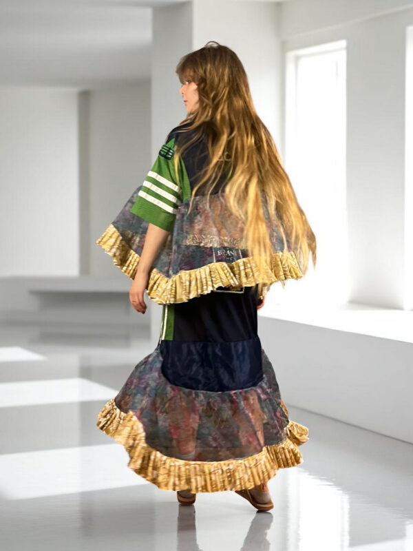 Bandana Patchwork Top in Blue and Floral Mix Bandana Patchwork Top in Blue and Floral Mix