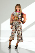Graphic Collage Pants Multicolor Graphic Collage Pants Multicolor