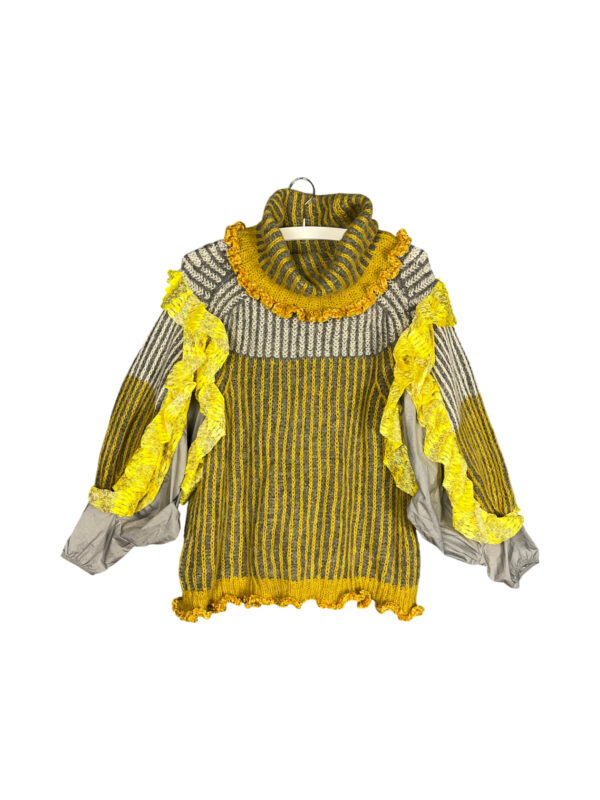 Neon Ruffle Windbreaker Collector Jacket Neon Ruffle Windbreaker Collector Jacket