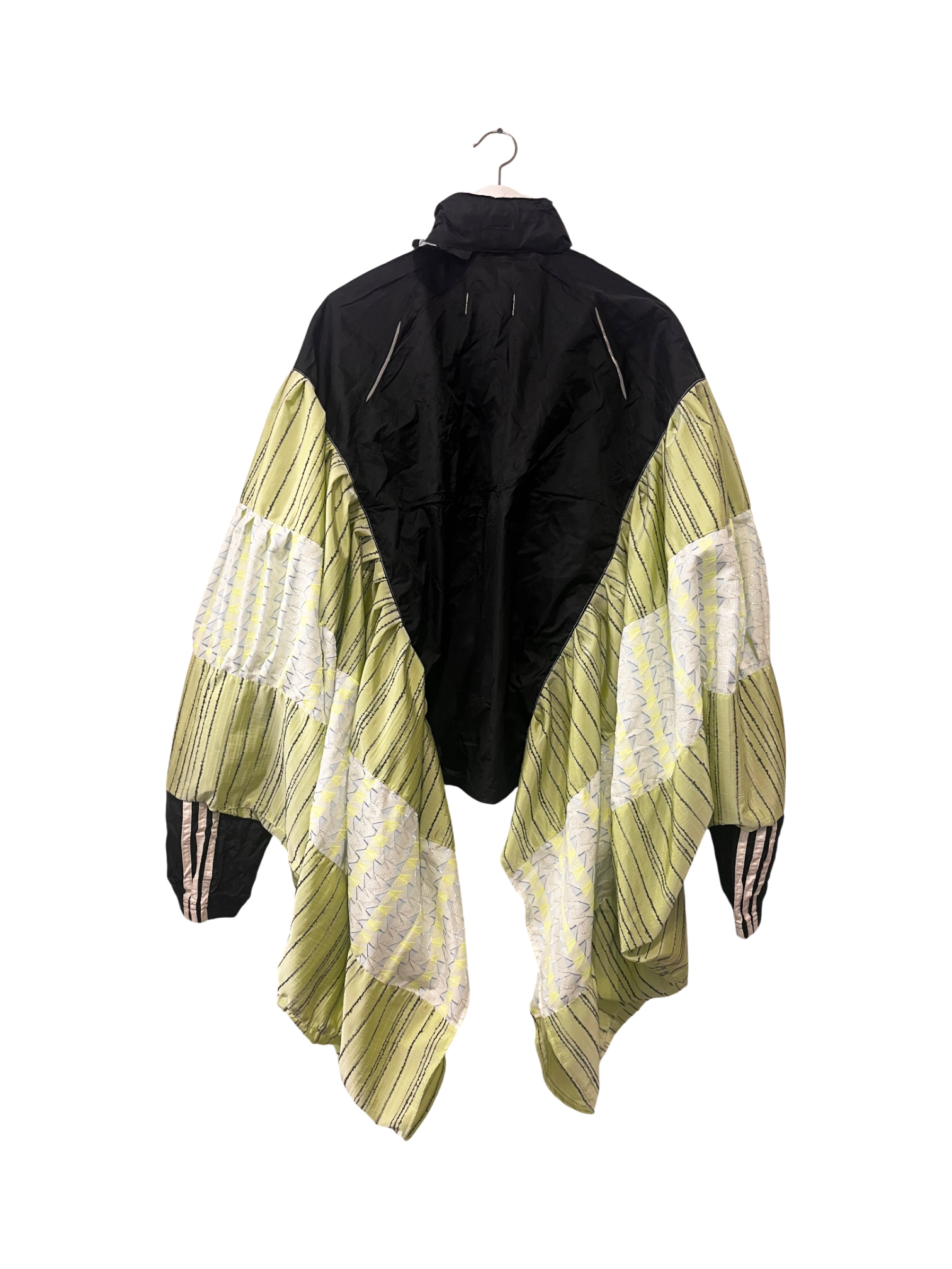 Reconstructed Green Stripe Windbreaker Reconstructed Green Stripe Windbreaker