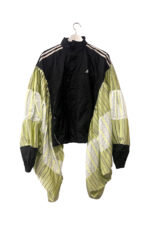Reconstructed Green Stripe Windbreaker Reconstructed Green Stripe Windbreaker