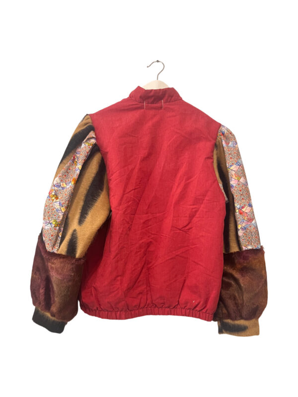 Patchwork Red Collector Jacket Patchwork Red Collector Jacket