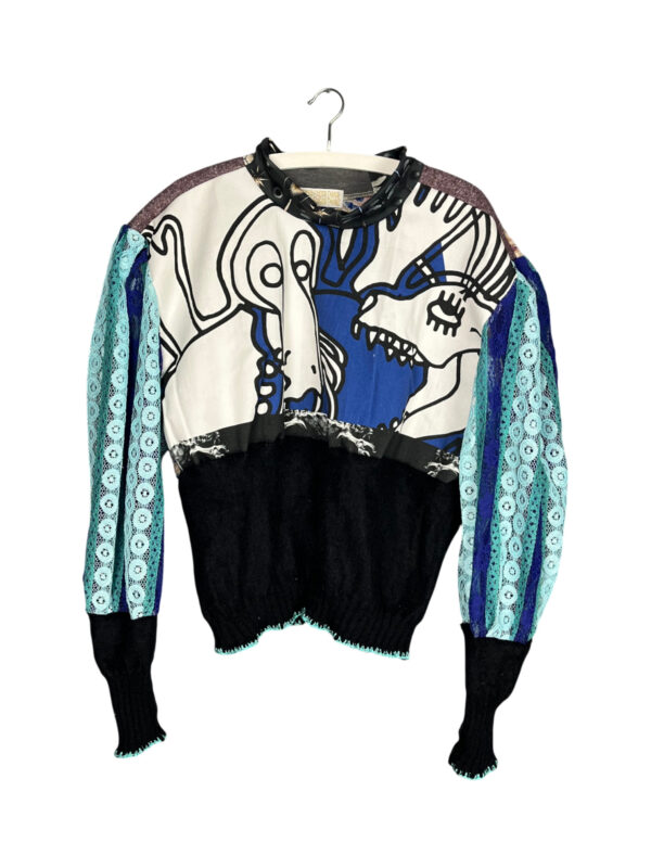 Neon Ruffle Windbreaker Collector Jacket