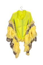 Neon Ruffle Windbreaker Collector Jacket