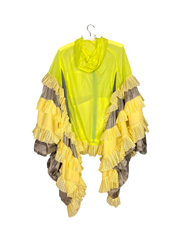 Neon Ruffle Windbreaker Collector Jacket