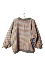 Lilac Patchwork Mosaic Sweatshirt Lilac Patchwork Mosaic Sweatshirt