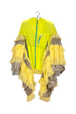 Neon Ruffle Windbreaker Collector Jacket