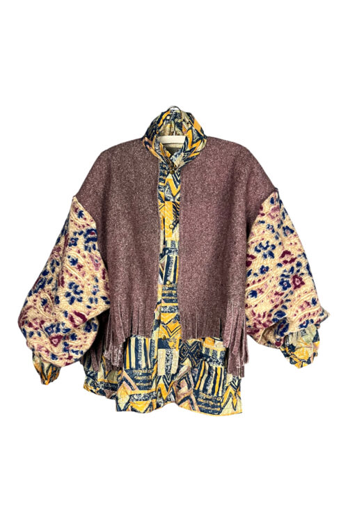 Neon Ruffle Windbreaker Collector Jacket