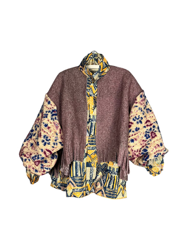 Neon Ruffle Windbreaker Collector Jacket