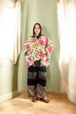 Floral Polka Dot Kimono Jacket Floral Polka Dot Kimono Jacket