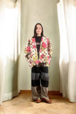 Floral Polka Dot Kimono Jacket Floral Polka Dot Kimono Jacket