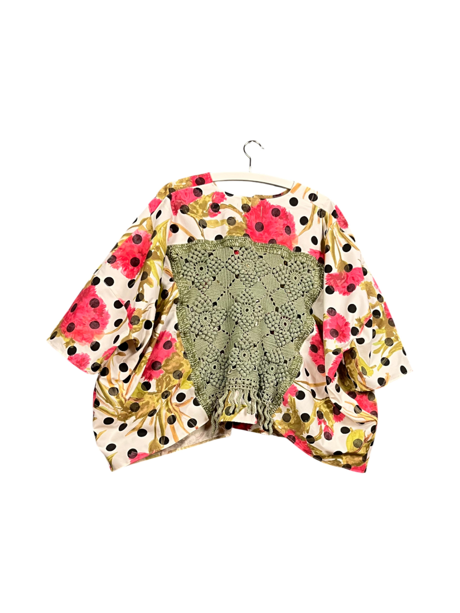 Floral Polka Dot Kimono Jacket Floral Polka Dot Kimono Jacket