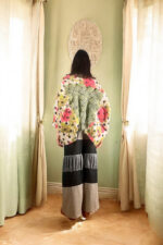 Floral Polka Dot Kimono Jacket Floral Polka Dot Kimono Jacket